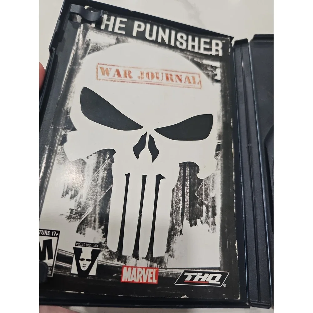 The Punisher 2005 PS2 PlayStation 2 Complete Game with Manual Tested!